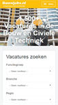 Mobile Screenshot of bouwjobs.nl